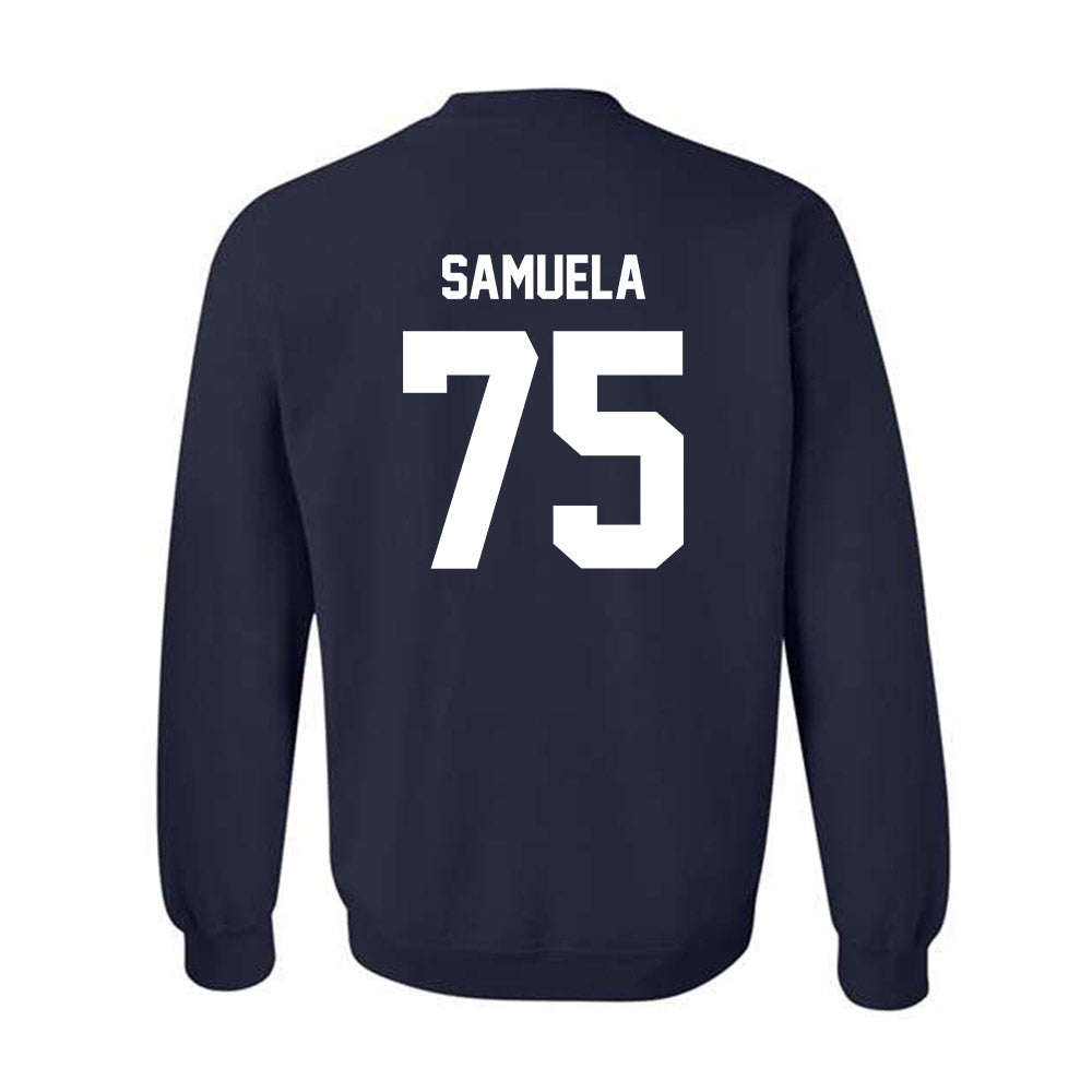 Georgia Southern - NCAA Football : Kingtriton Samuela - Classic Fashion Shersey Crewneck Sweatshirt-1