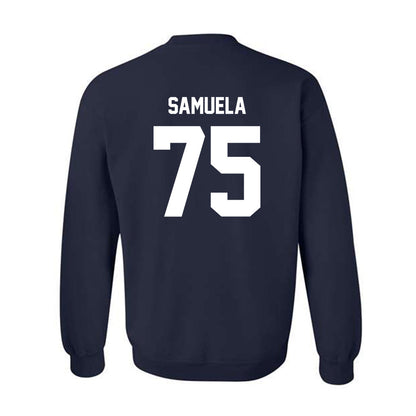 Georgia Southern - NCAA Football : Kingtriton Samuela - Classic Fashion Shersey Crewneck Sweatshirt-1