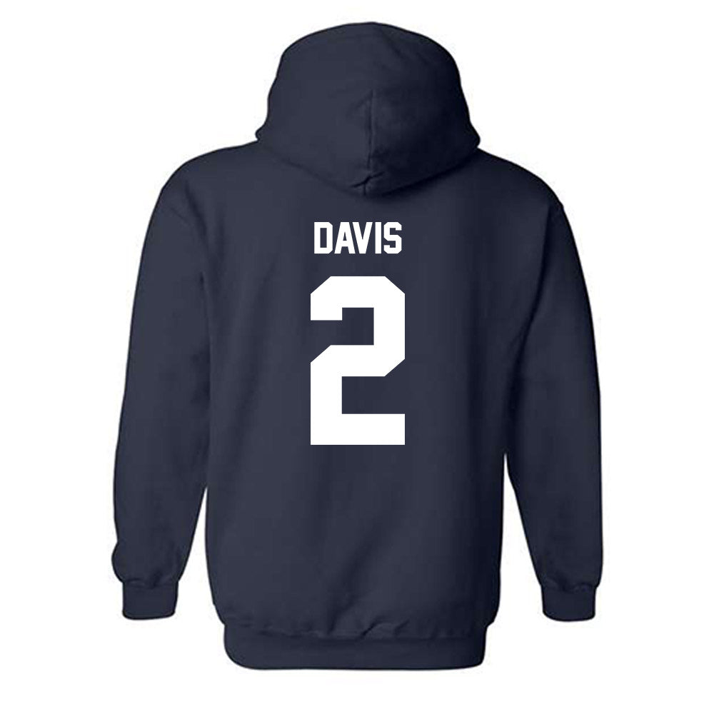 Georgia Southern - NCAA Baseball : John Davis - Classic Fashion Shersey Hooded Sweatshirt-1