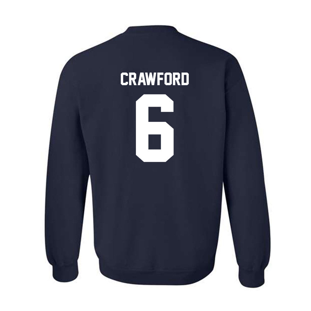 Georgia Southern - NCAA Men's Basketball : Jayden Crawford - Classic Fashion Shersey Crewneck Sweatshirt-1