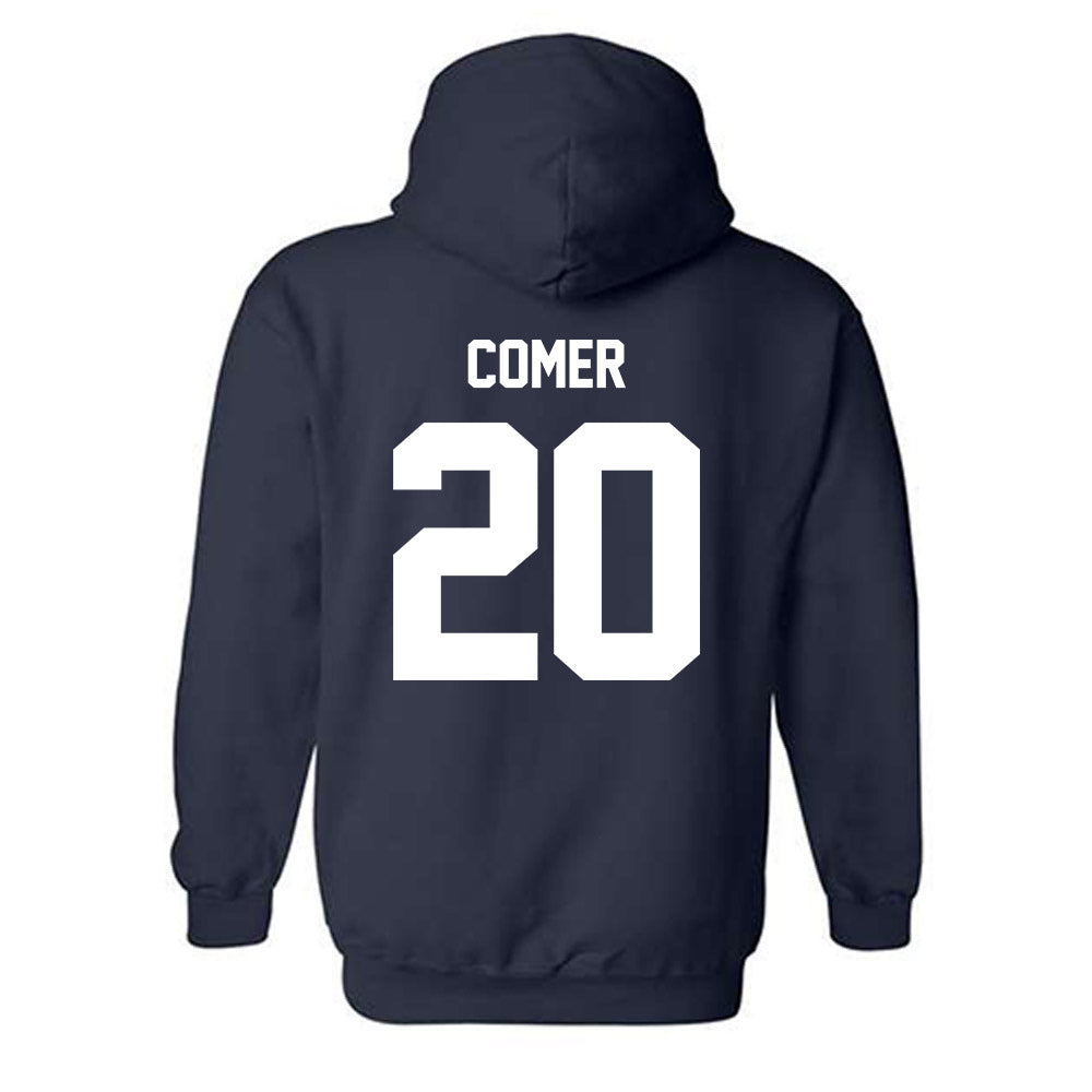 Georgia Southern - NCAA Women's Soccer : Addison Comer - Classic Fashion Shersey Hooded Sweatshirt-1