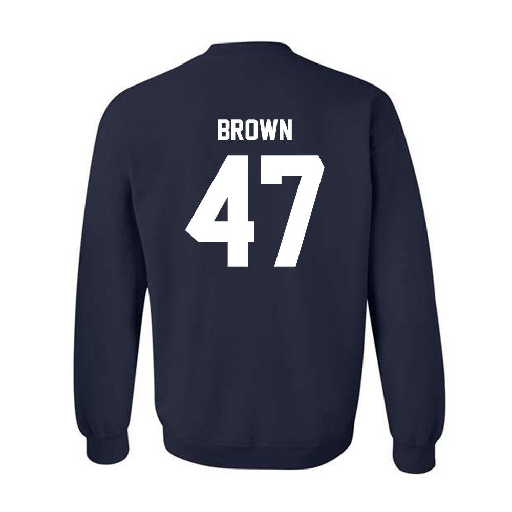 Georgia Southern - NCAA Football : Xavier Brown - Classic Fashion Shersey Crewneck Sweatshirt-1