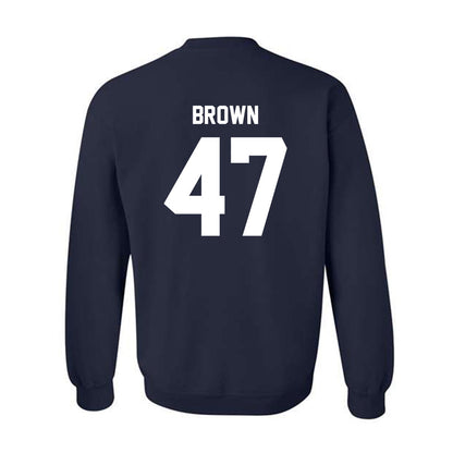Georgia Southern - NCAA Football : Xavier Brown - Classic Fashion Shersey Crewneck Sweatshirt-1
