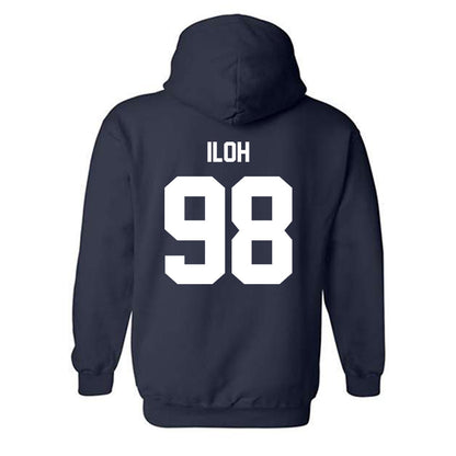 Georgia Southern - NCAA Football : Uche Iloh - Classic Fashion Shersey Hooded Sweatshirt-1