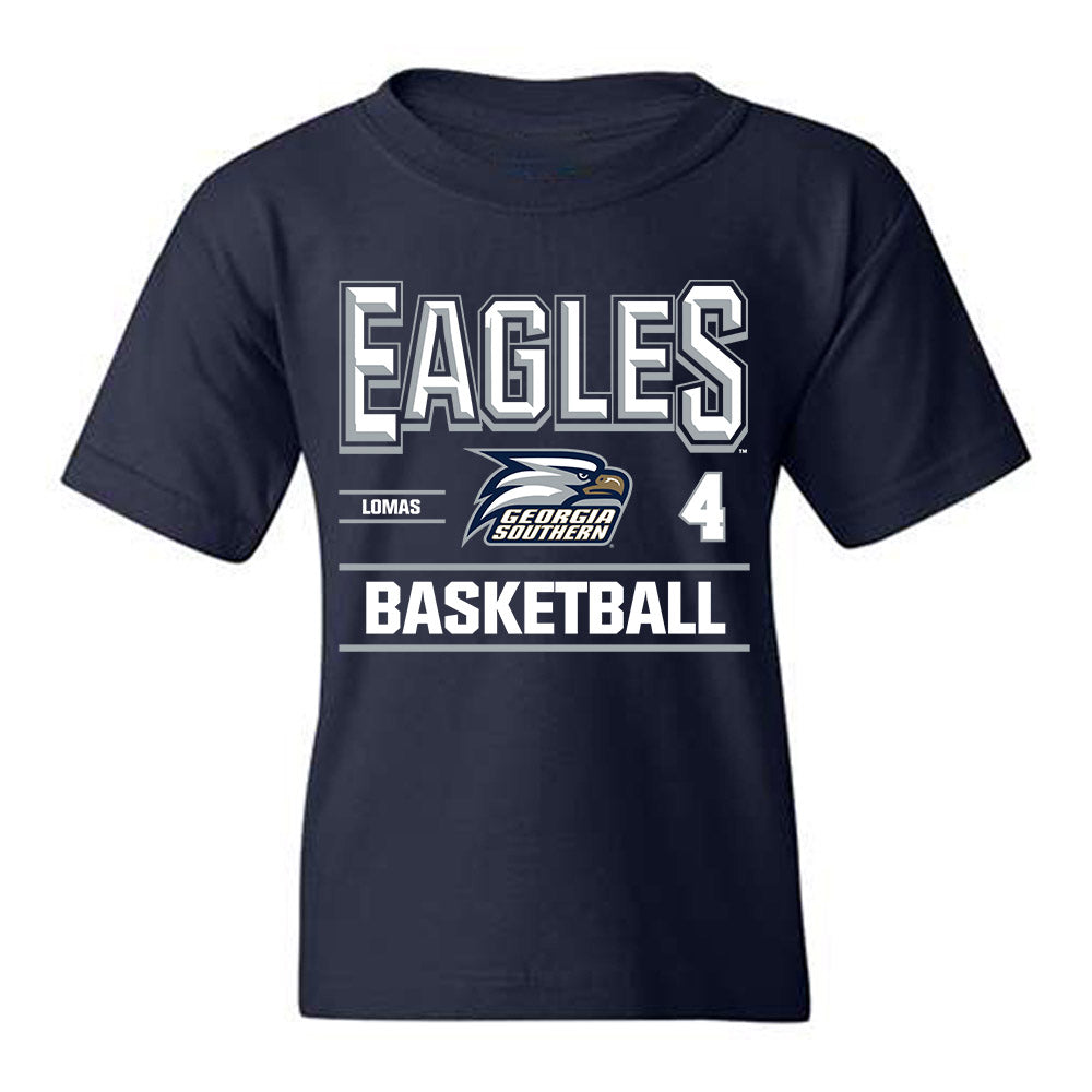 Georgia Southern - NCAA Men's Basketball : Cade Lomas - Classic Fashion Shersey Youth T-Shirt-0