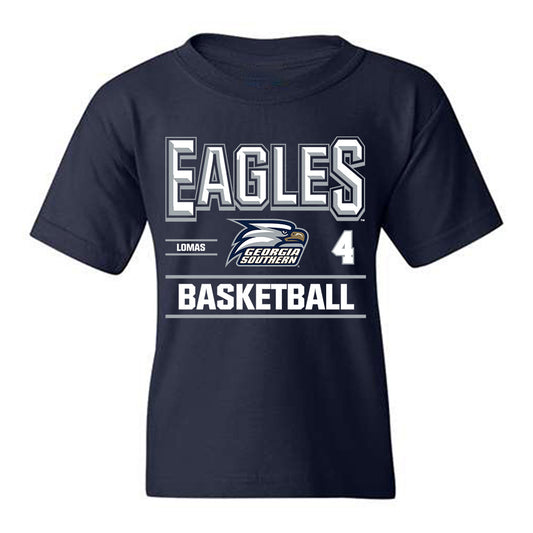 Georgia Southern - NCAA Men's Basketball : Cade Lomas - Classic Fashion Shersey Youth T-Shirt-0