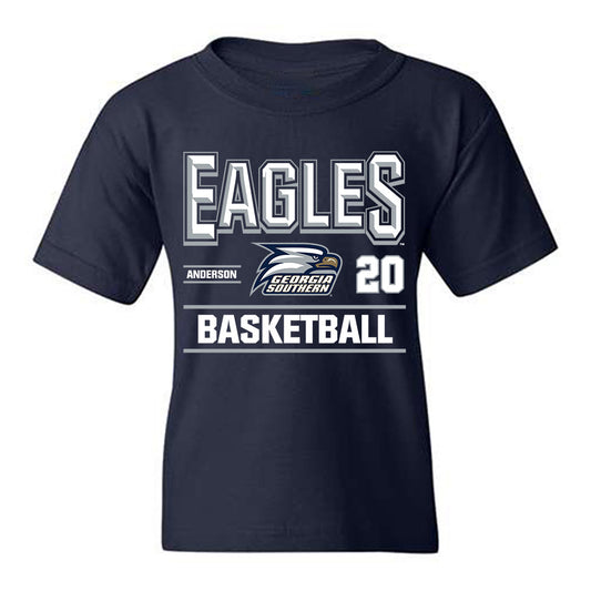 Georgia Southern - NCAA Women's Basketball : Lia Anderson - Classic Fashion Shersey Youth T-Shirt-0
