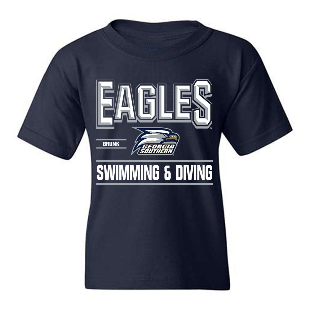 Georgia Southern - NCAA Women's Swimming & Diving : Grace Brunk - Classic Fashion Shersey Youth T-Shirt-0