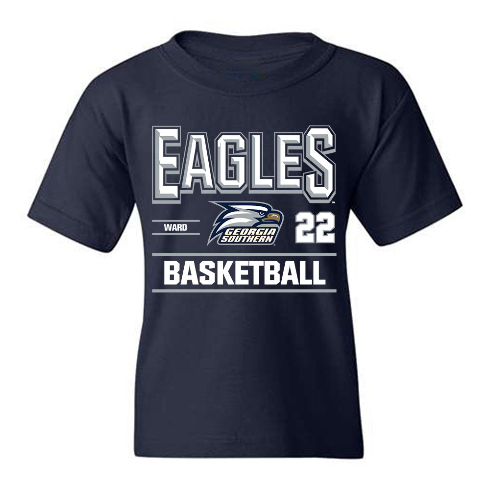 Georgia Southern - NCAA Women's Basketball : Destini Ward - Classic Fashion Shersey Youth T-Shirt-0