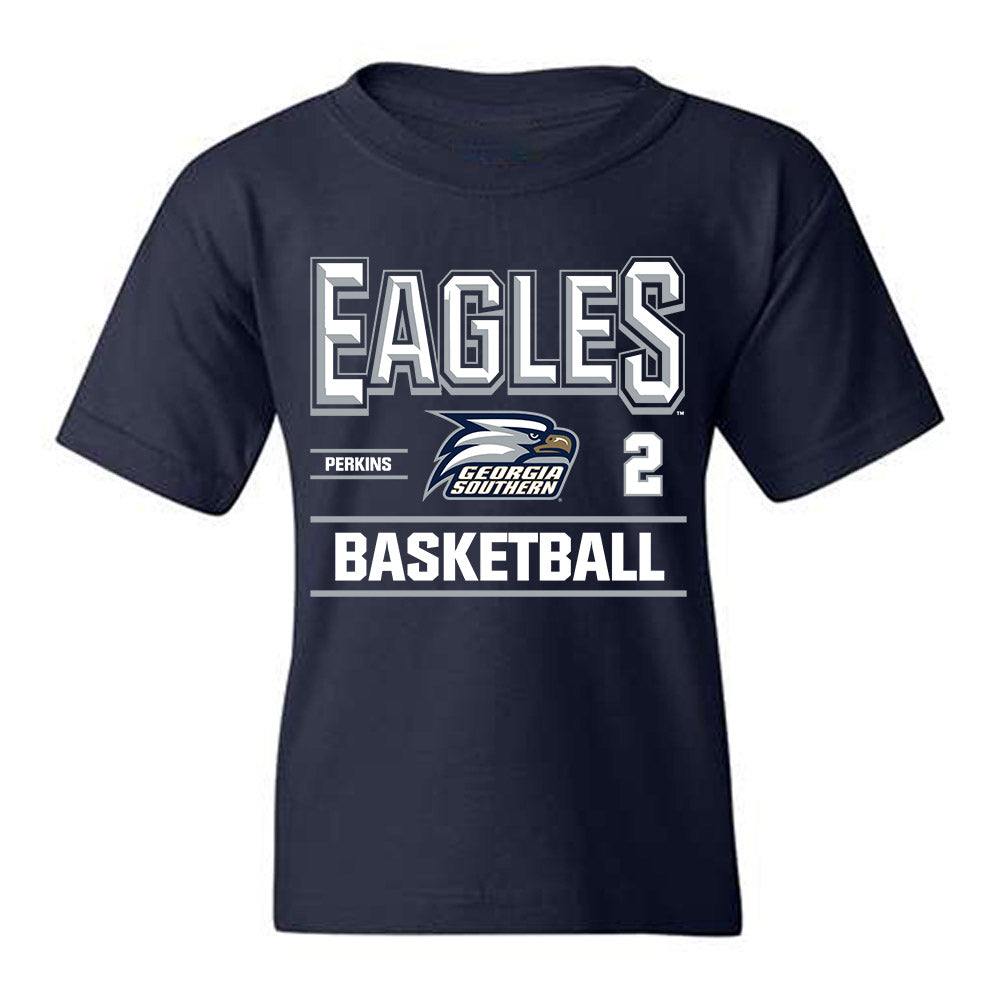 Georgia Southern - NCAA Women's Basketball : Kyra Perkins - Classic Fashion Shersey Youth T-Shirt-0