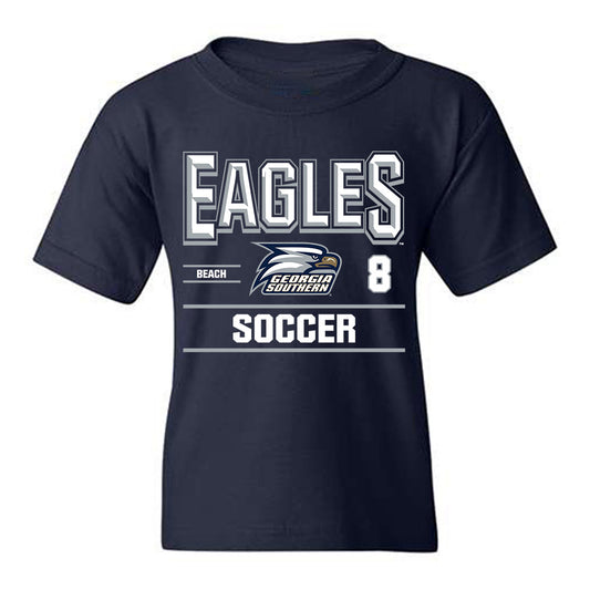 Georgia Southern - NCAA Women's Soccer : Maryann Beach - Classic Fashion Shersey Youth T-Shirt-0