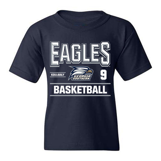 Georgia Southern - NCAA Men's Basketball : Jefferson Koulibaly - Classic Fashion Shersey Youth T-Shirt-0