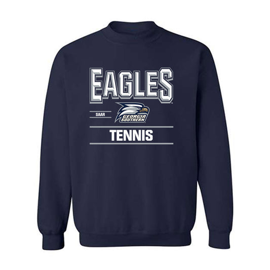 Georgia Southern - NCAA Men's Tennis : Albert Saar - Classic Fashion Shersey Crewneck Sweatshirt-0
