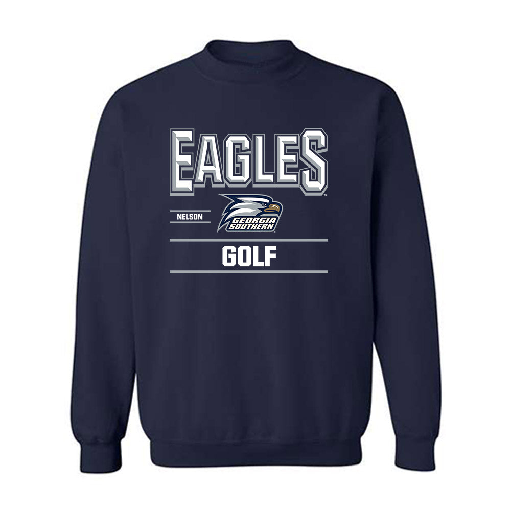 Georgia Southern - NCAA Women's Golf : Lili Nelson - Classic Fashion Shersey Crewneck Sweatshirt-0