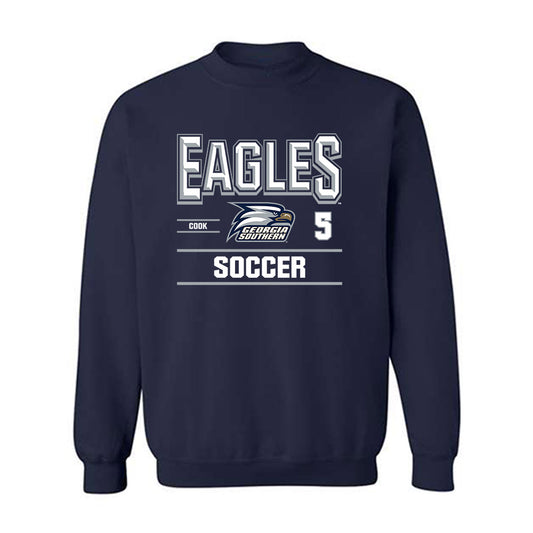 Georgia Southern - NCAA Women's Soccer : Kaitlin Cook - Classic Fashion Shersey Crewneck Sweatshirt-0
