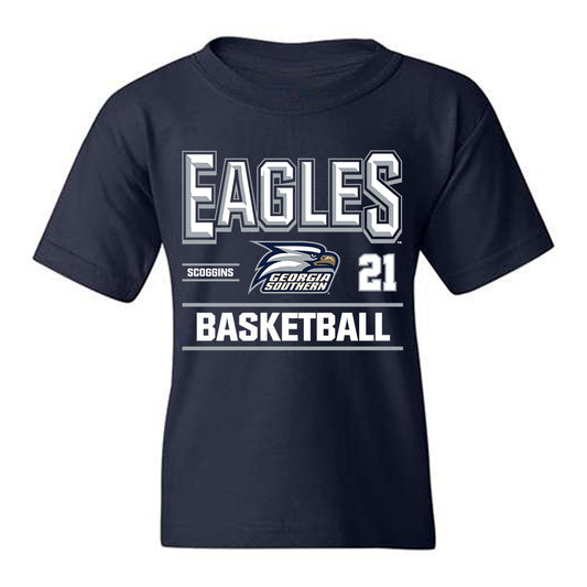 Georgia Southern - NCAA Women's Basketball : Laney Scoggins - Classic Fashion Shersey Youth T-Shirt-0