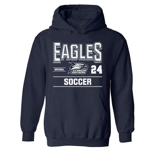 Georgia Southern - NCAA Women's Soccer : Keeva Mitchell - Classic Fashion Shersey Hooded Sweatshirt-0
