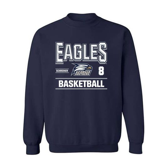 Georgia Southern - NCAA Men's Basketball : Cullen Schreiner - Classic Fashion Shersey Crewneck Sweatshirt-0