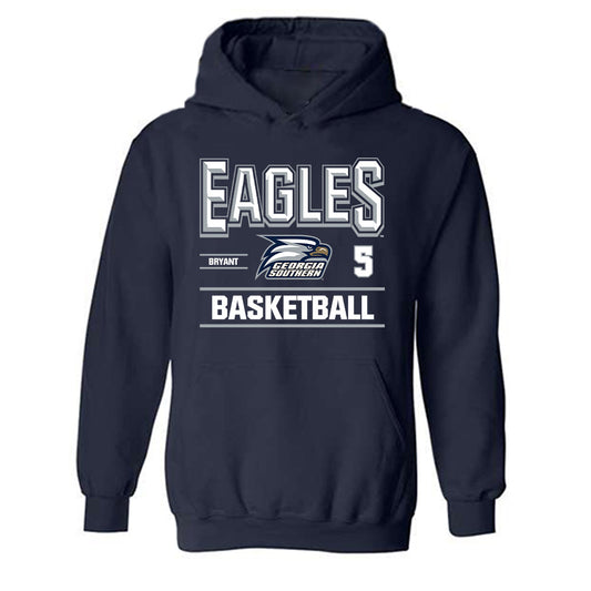 Georgia Southern - NCAA Women's Basketball : Kyla Bryant - Classic Fashion Shersey Hooded Sweatshirt-0