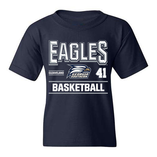 Georgia Southern - NCAA Women's Basketball : Kayla Cleaveland - Classic Fashion Shersey Youth T-Shirt-0