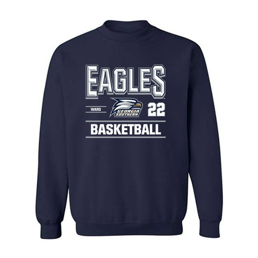 Georgia Southern - NCAA Women's Basketball : Destini Ward - Classic Fashion Shersey Crewneck Sweatshirt-0