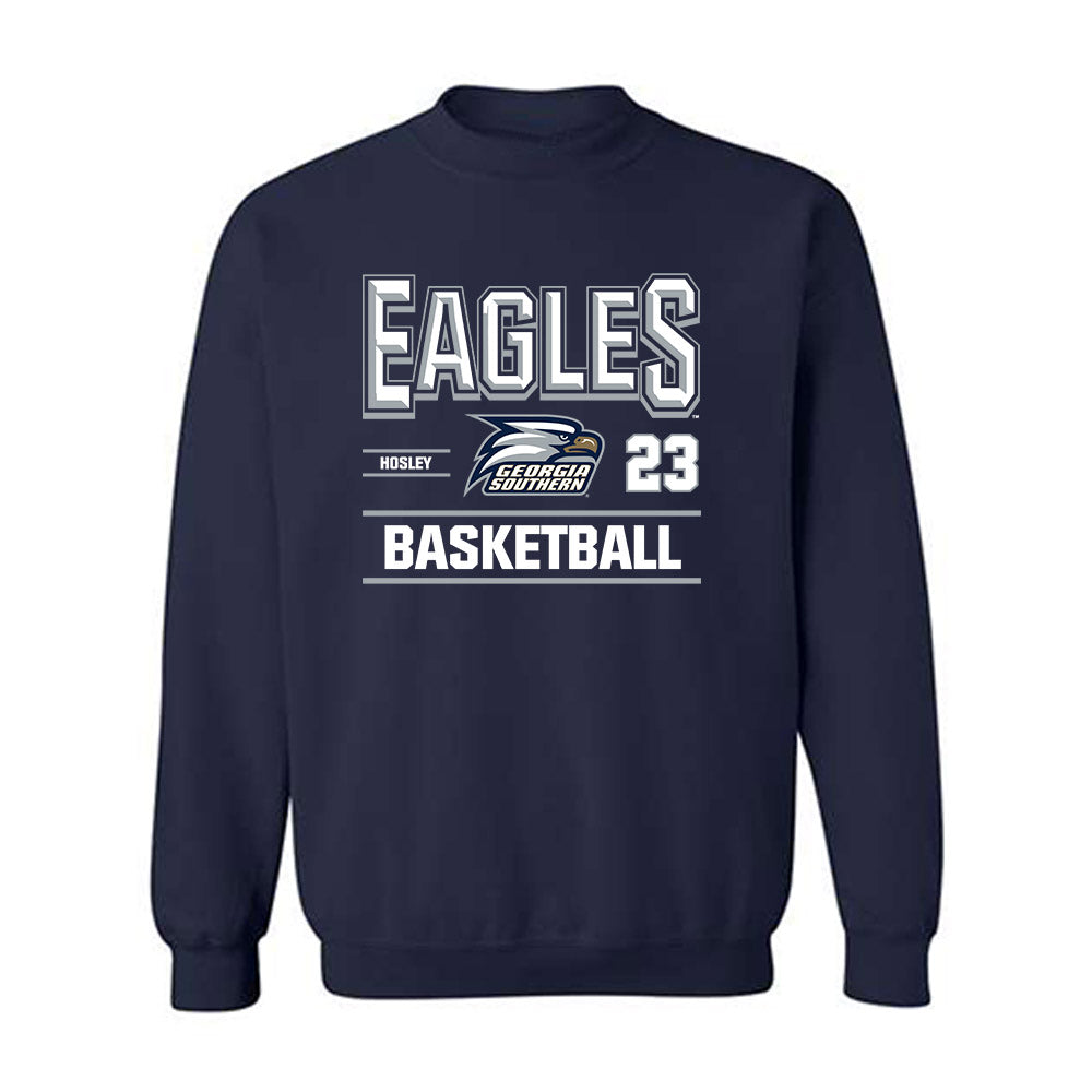 Georgia Southern - NCAA Women's Basketball : Mckayla Hosley - Classic Fashion Shersey Crewneck Sweatshirt-0