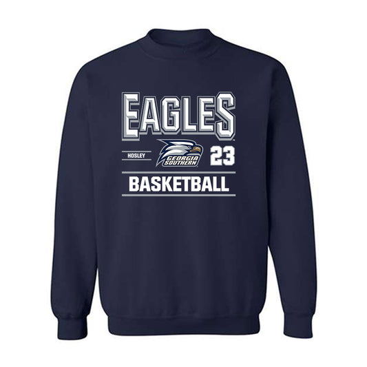 Georgia Southern - NCAA Women's Basketball : Mckayla Hosley - Classic Fashion Shersey Crewneck Sweatshirt-0