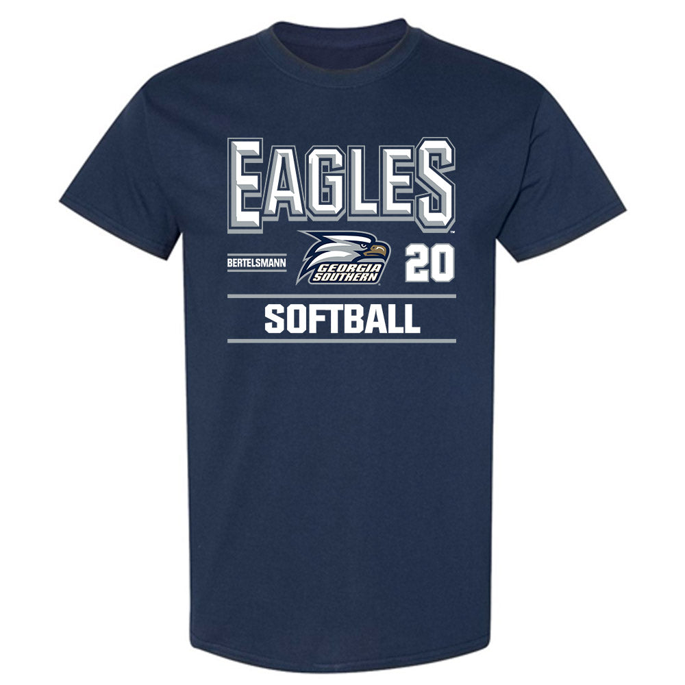 Georgia Southern - NCAA Softball : Alexa Bertelsmann - Classic Fashion Shersey T-Shirt-0