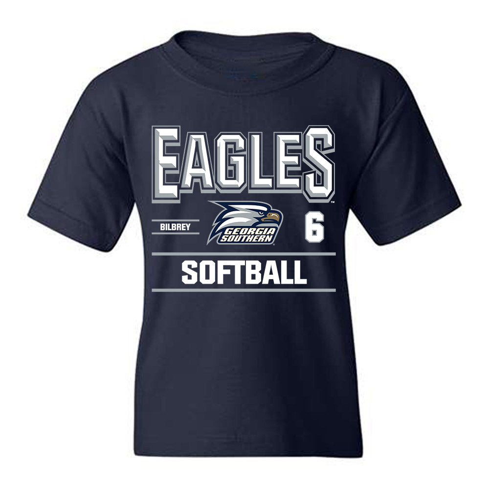 Georgia Southern - NCAA Softball : Jaycee Bilbrey - Classic Fashion Shersey Youth T-Shirt-0