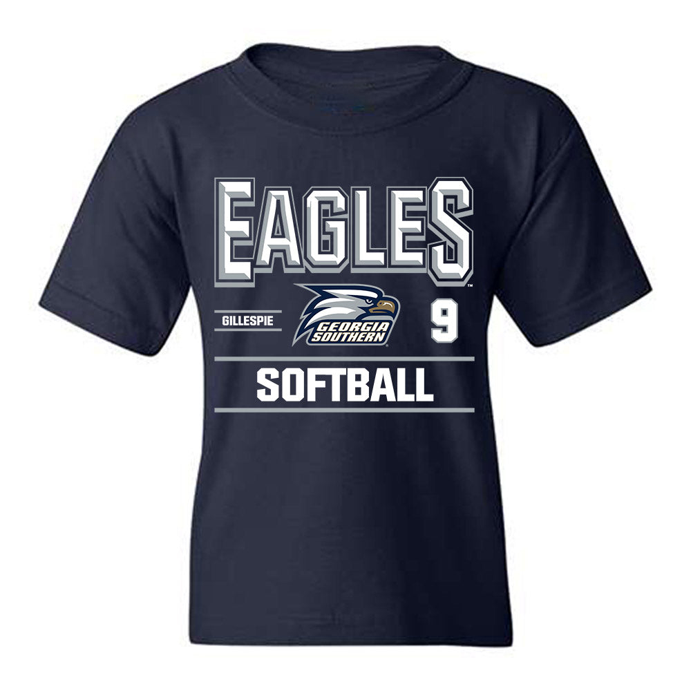 Georgia Southern - NCAA Softball : Madi Gillespie - Classic Fashion Shersey Youth T-Shirt-0