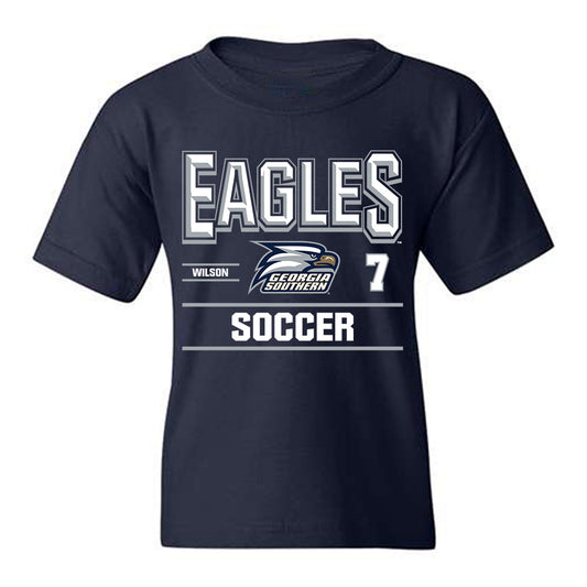 Georgia Southern - NCAA Women's Soccer : Kendall Wilson - Classic Fashion Shersey Youth T-Shirt-0