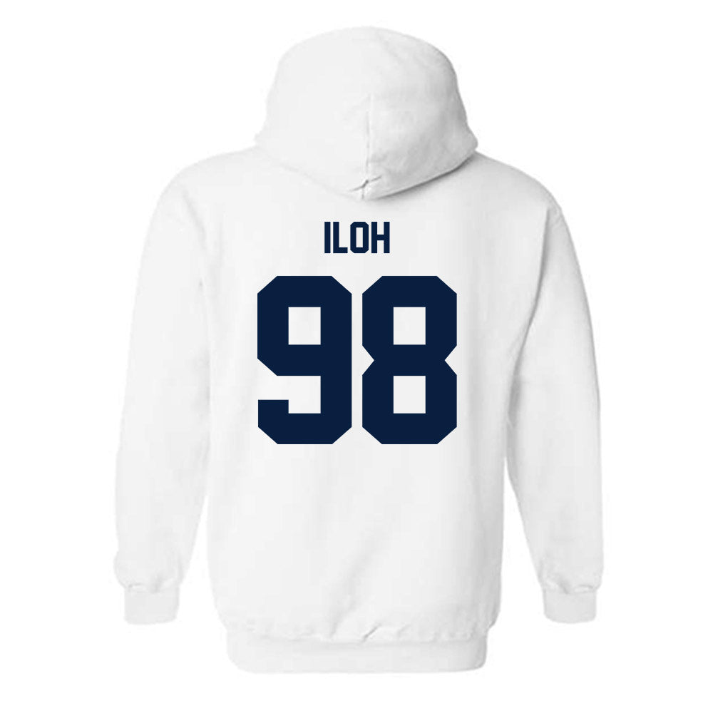 Georgia Southern - NCAA Football : Uche Iloh - Classic Fashion Shersey Hooded Sweatshirt-1