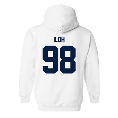Georgia Southern - NCAA Football : Uche Iloh - Classic Fashion Shersey Hooded Sweatshirt-1