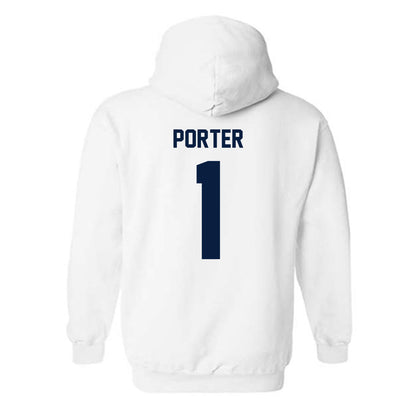 Georgia Southern - NCAA Women's Volleyball : Hadley Porter - Classic Fashion Shersey Hooded Sweatshirt-1