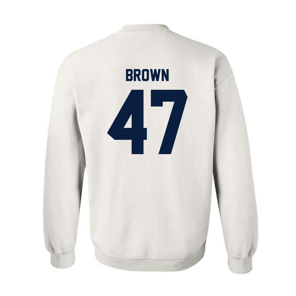 Georgia Southern - NCAA Football : Xavier Brown - Classic Fashion Shersey Crewneck Sweatshirt-1