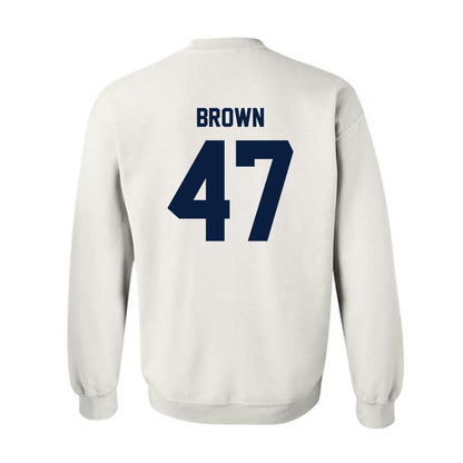 Georgia Southern - NCAA Football : Xavier Brown - Classic Fashion Shersey Crewneck Sweatshirt-1