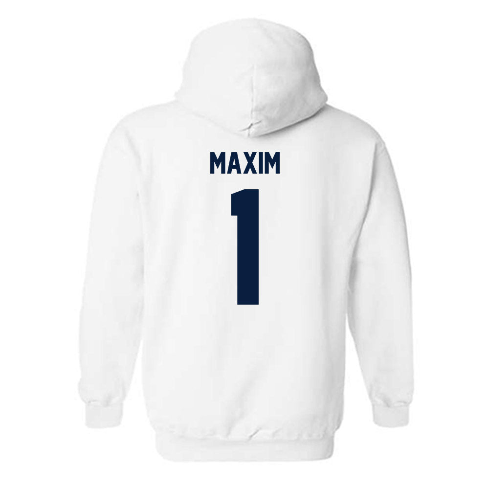 Georgia Southern - NCAA Men's Soccer : Luca Maxim - Classic Fashion Shersey Hooded Sweatshirt-1