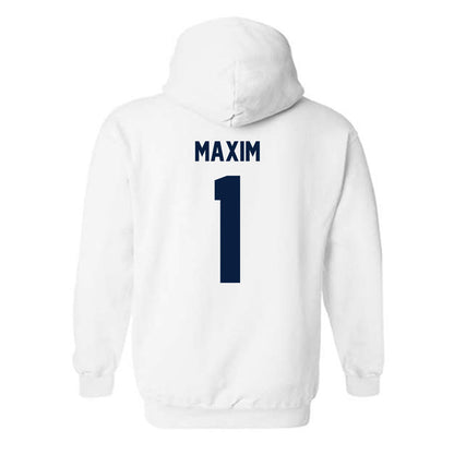 Georgia Southern - NCAA Men's Soccer : Luca Maxim - Classic Fashion Shersey Hooded Sweatshirt-1