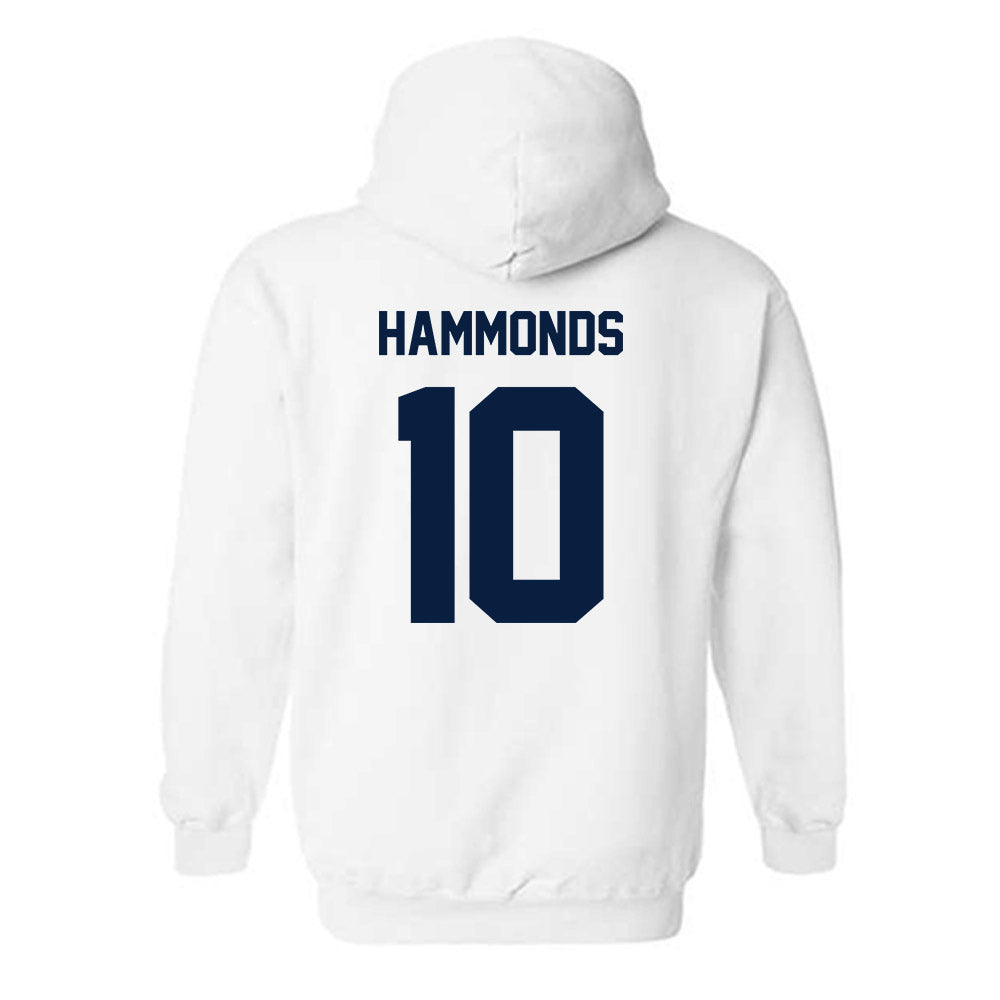 Georgia Southern - NCAA Football : Jacob Hammonds - Classic Fashion Shersey Hooded Sweatshirt-1
