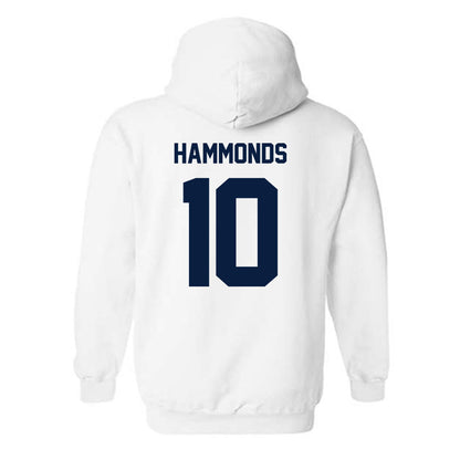 Georgia Southern - NCAA Football : Jacob Hammonds - Classic Fashion Shersey Hooded Sweatshirt-1