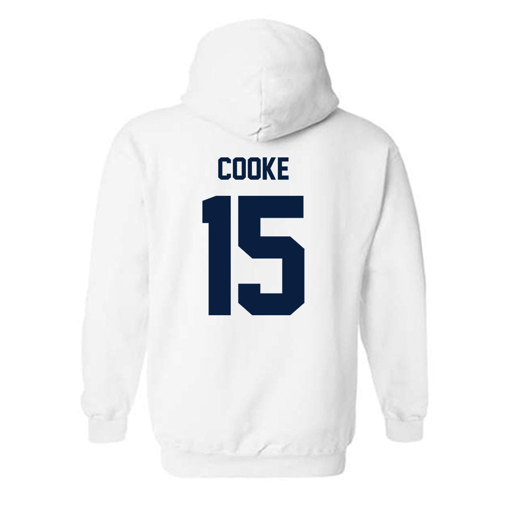 Georgia Southern - NCAA Women's Basketball : Armani Cooke - Classic Fashion Shersey Hooded Sweatshirt-1