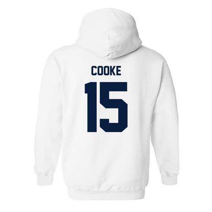 Georgia Southern - NCAA Women's Basketball : Armani Cooke - Classic Fashion Shersey Hooded Sweatshirt-1