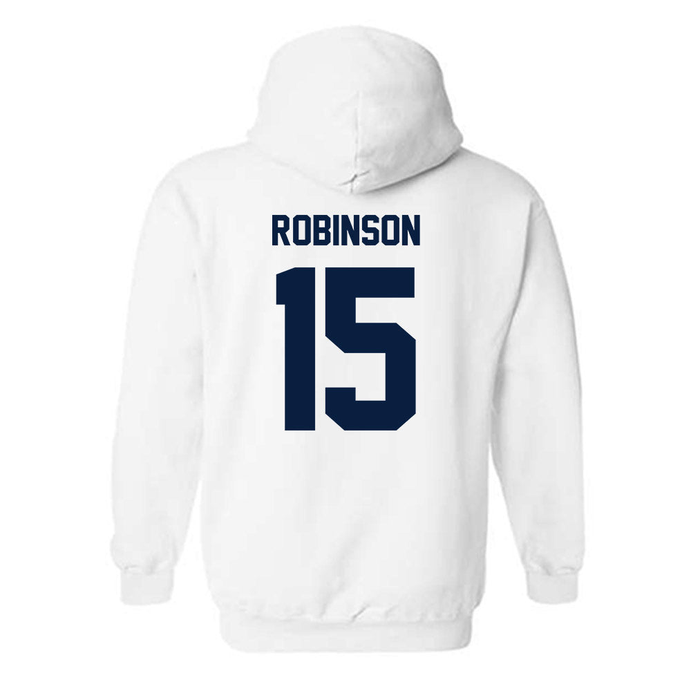 Georgia Southern - NCAA Women's Volleyball : Amelia Robinson - Classic Fashion Shersey Hooded Sweatshirt-1