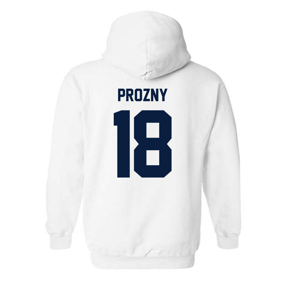 Georgia Southern - NCAA Baseball : Max Prozny - Classic Fashion Shersey Hooded Sweatshirt-1
