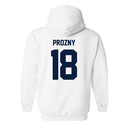 Georgia Southern - NCAA Baseball : Max Prozny - Classic Fashion Shersey Hooded Sweatshirt-1
