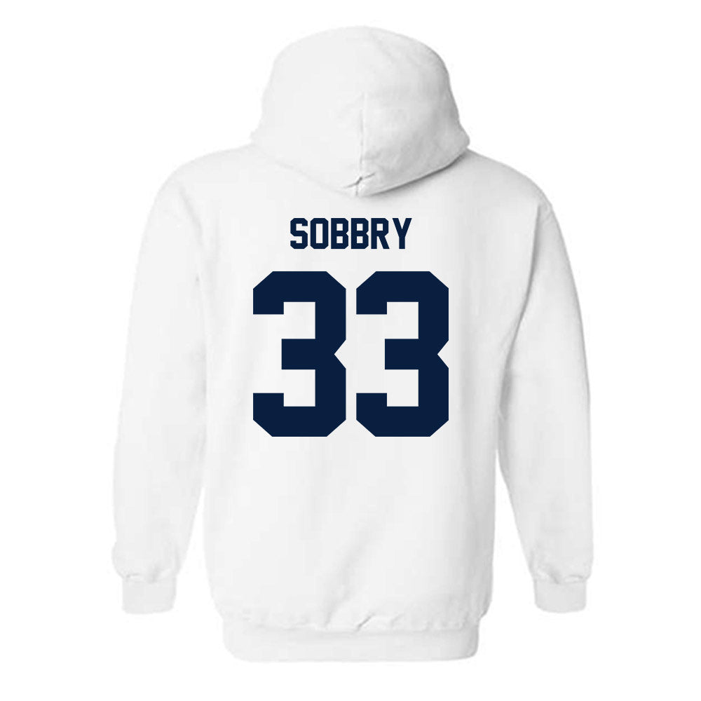 Georgia Southern - NCAA Baseball : Chance Sobbry - Classic Fashion Shersey Hooded Sweatshirt-1