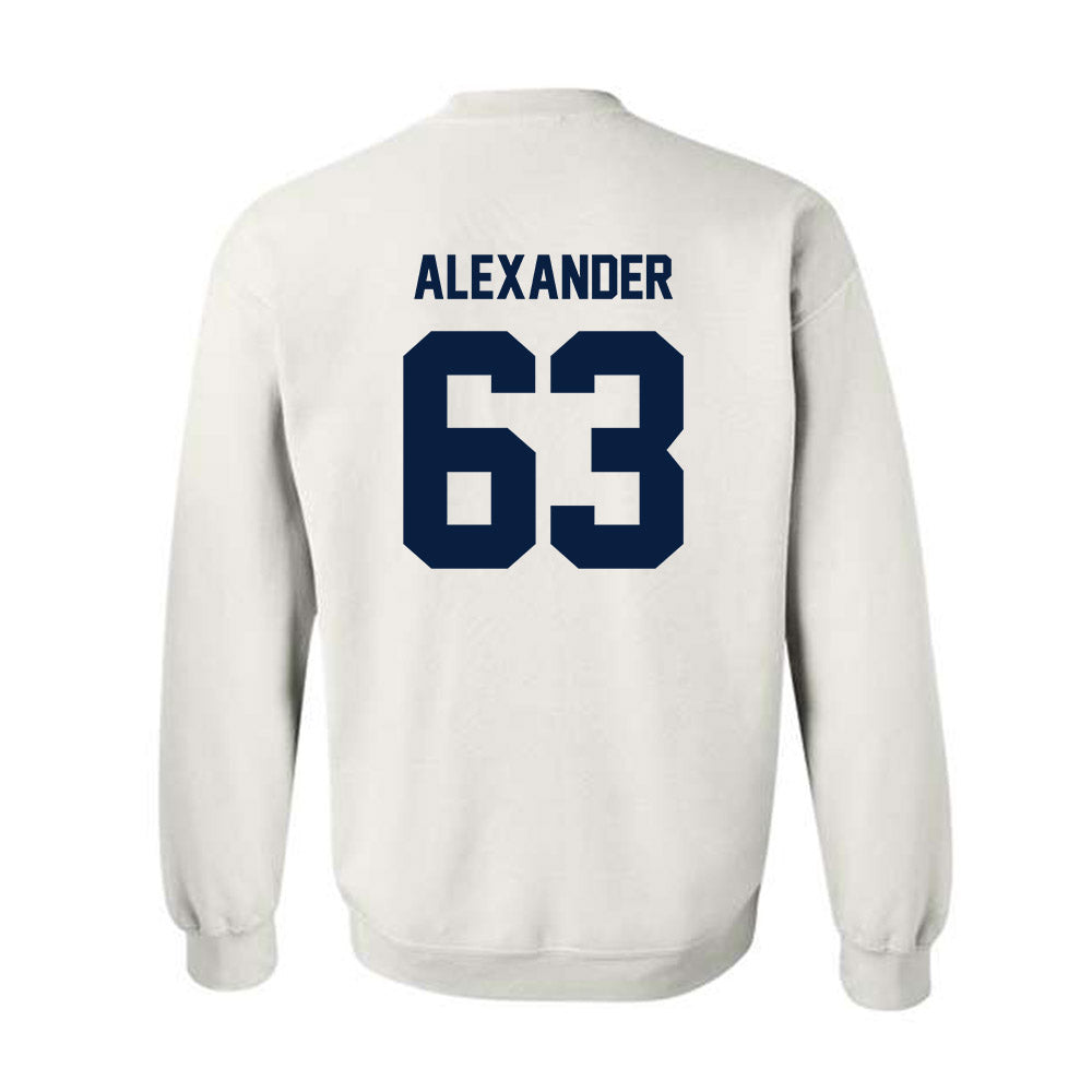 Georgia Southern - NCAA Football : Colin Alexander - Classic Fashion Shersey Crewneck Sweatshirt-1