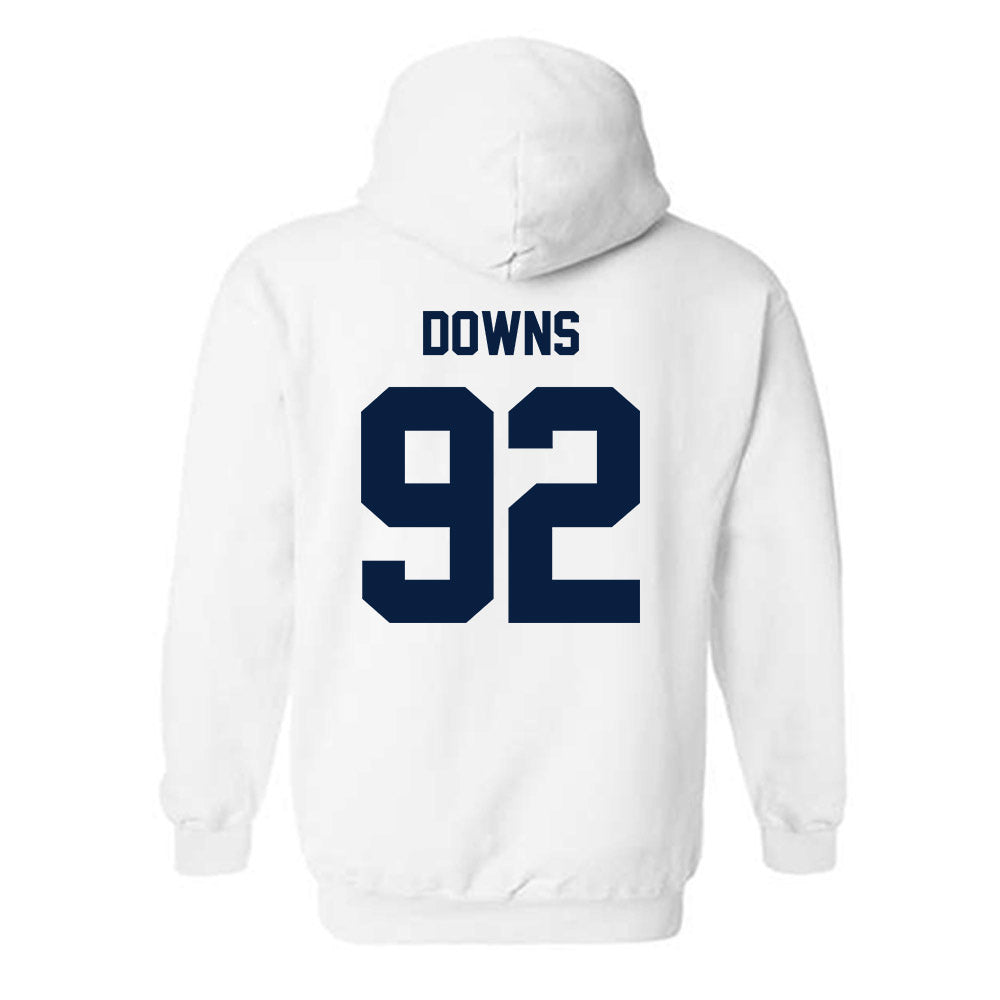 Georgia Southern - NCAA Football : Marcus Downs - Classic Fashion Shersey Hooded Sweatshirt-1