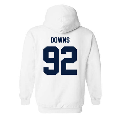 Georgia Southern - NCAA Football : Marcus Downs - Classic Fashion Shersey Hooded Sweatshirt-1