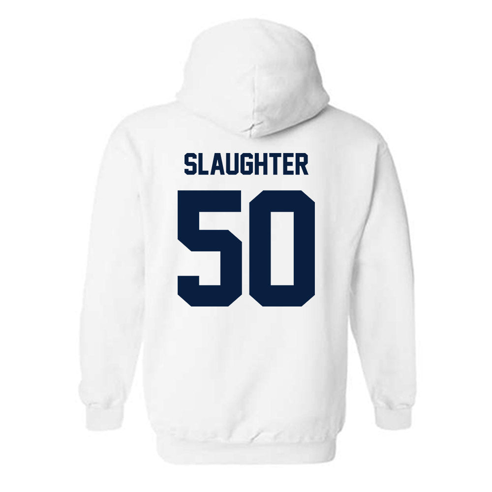 Georgia Southern - NCAA Football : Jaylen Slaughter - Classic Fashion Shersey Hooded Sweatshirt-1